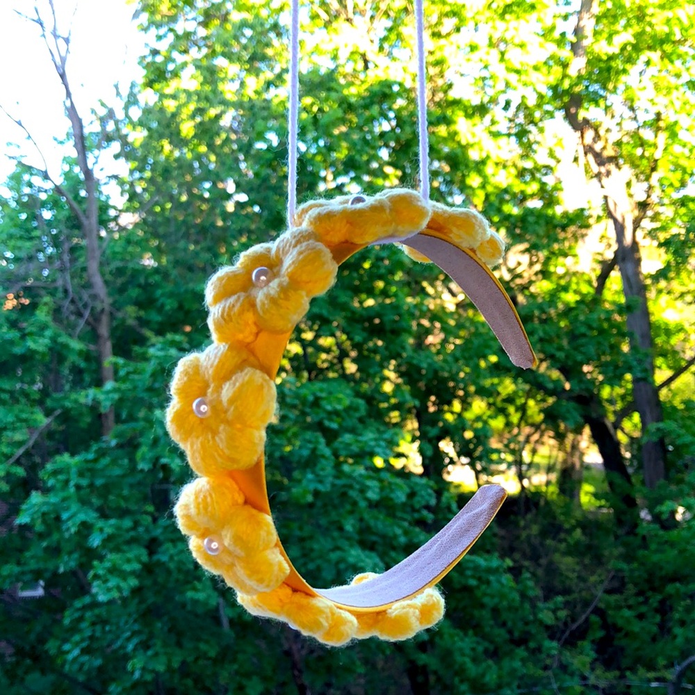 Flower Crown, Yellow Floral Headband